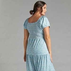 Anthropologie Daily Practice Tiered Maxi Dress